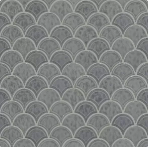 Dark Gray Fan - ceramic tile